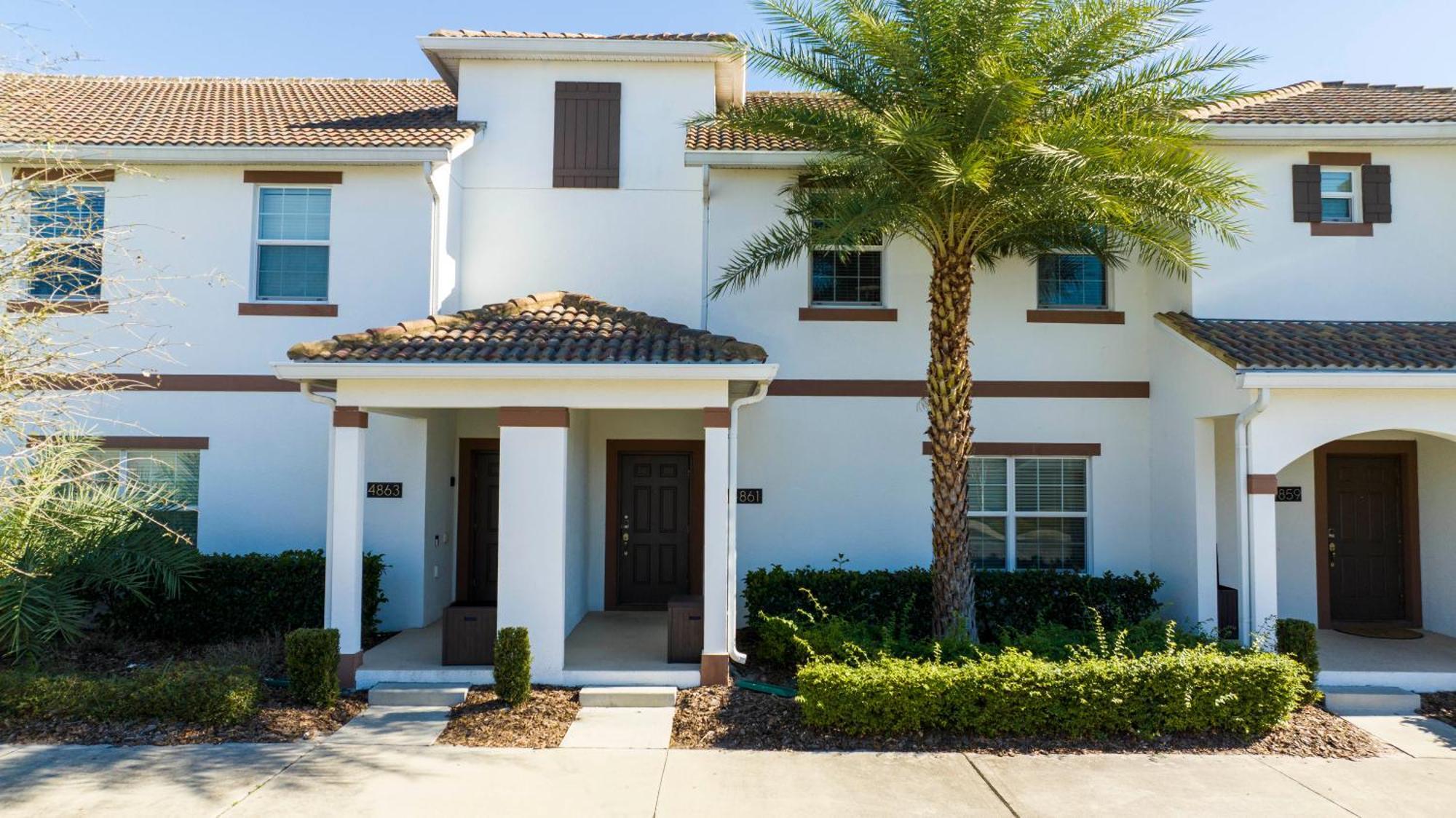 Four Bedrooms Townhome 4861 キシミー エクステリア 写真
